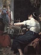 Diego Velazquez Detail of The Spinners or The Fable of Arachne china oil painting artist